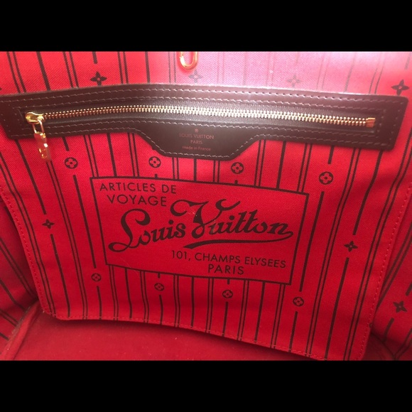 Louis Vuitton “Neverfull Tote Damier MM - Picture 4 of 5